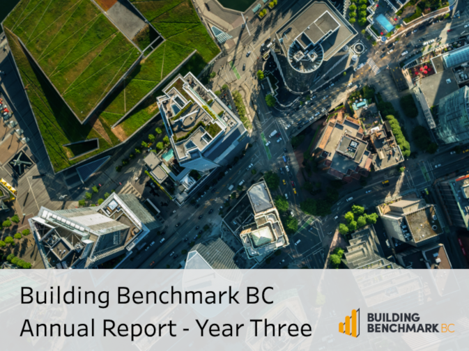 Building Benchmark BC Annual Report 2023 Cover